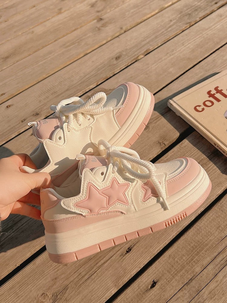 Pink Kawaii Sneakers
