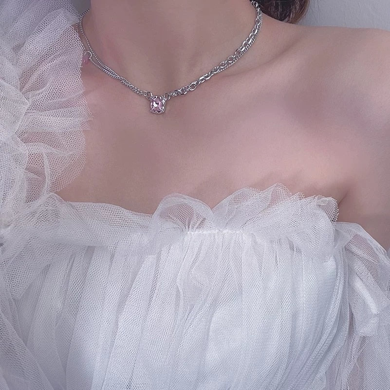 Pretty Pink Princess Necklaces