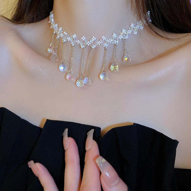 Princess Water Drop Choker