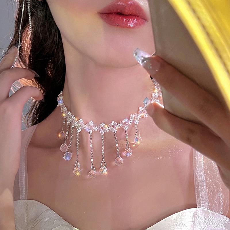 Princess Water Drop Choker