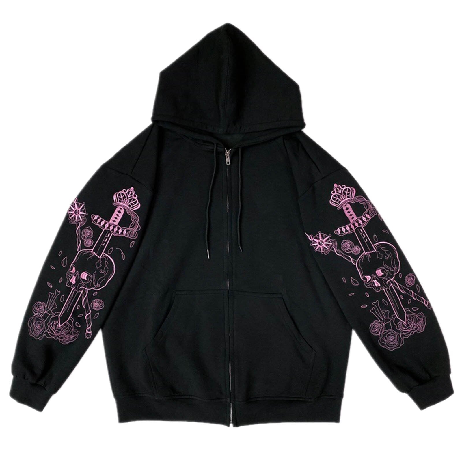 Tattoo Skull and Dagger Hoodie