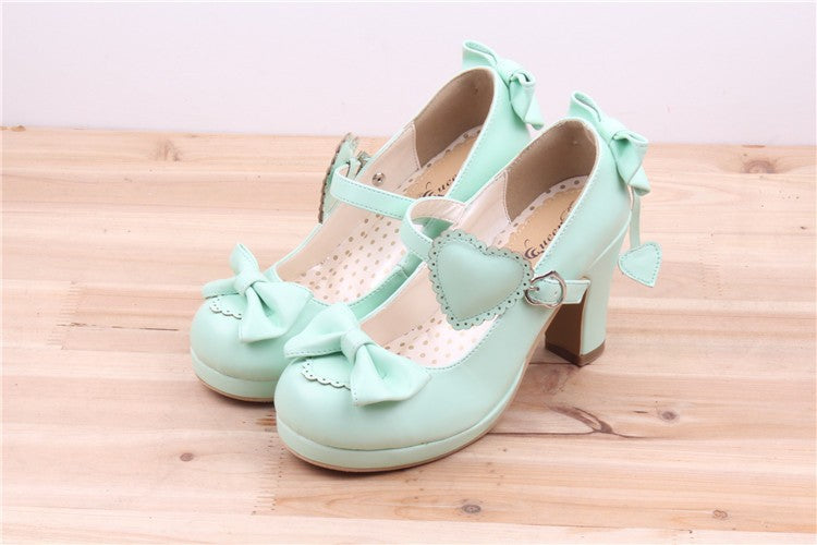 Sweet Heart Heels Mint
