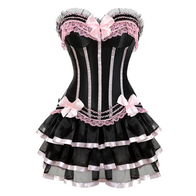 Genuine Corset Dresses Pink