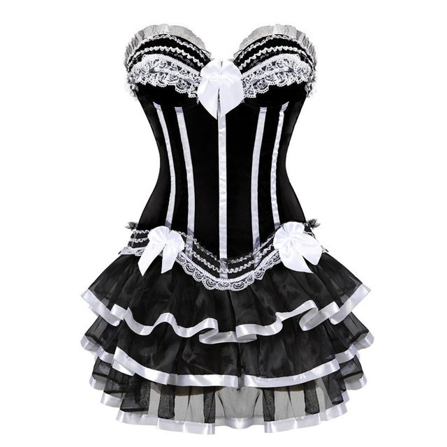 Genuine Corset Dresses White