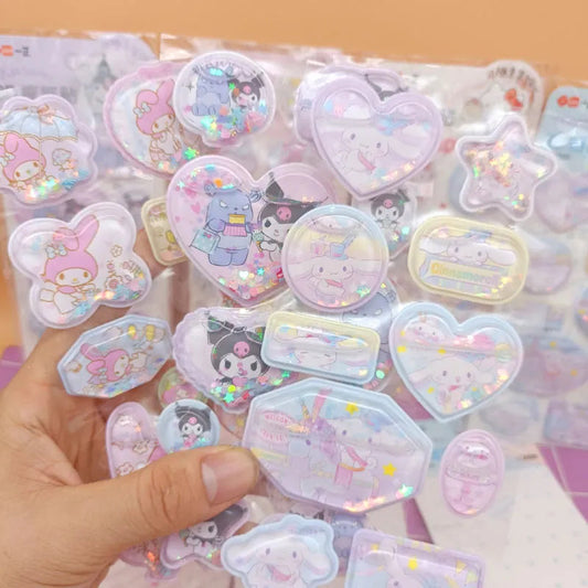 Puffy 3D Kawaii Stickers