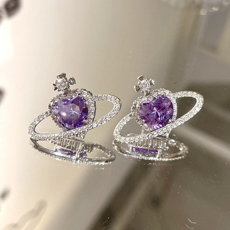 Purple Pearl Princess Jewelry Set