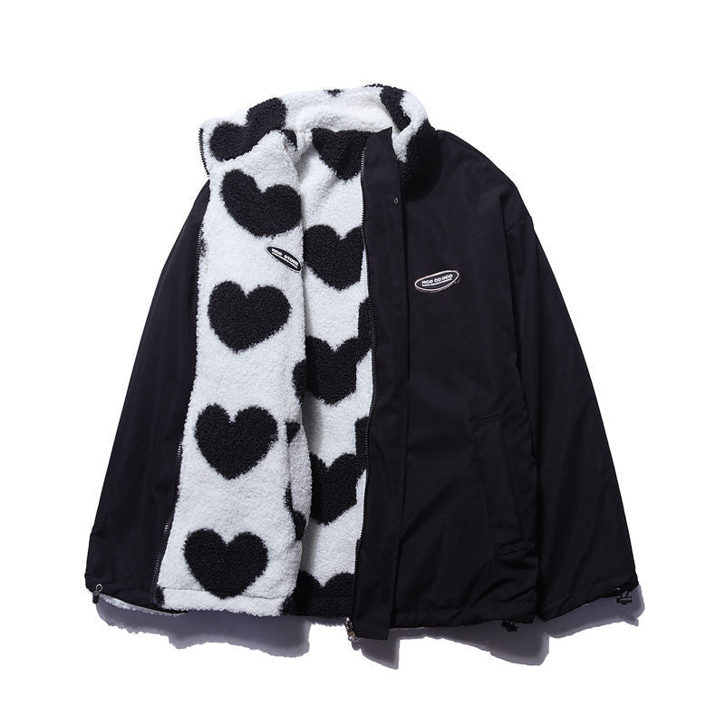 Reversible Lovecore Jacket Black