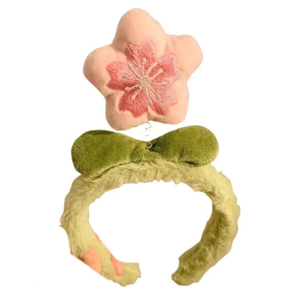 Sakura Blossom Plush Headband