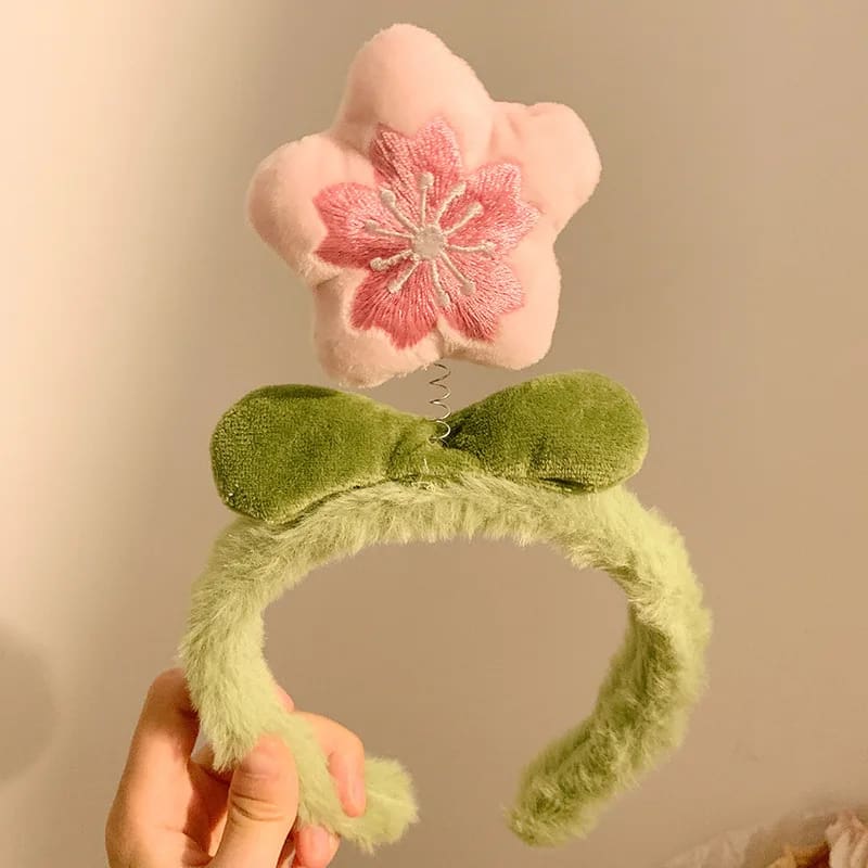 Sakura Blossom Plush Headband