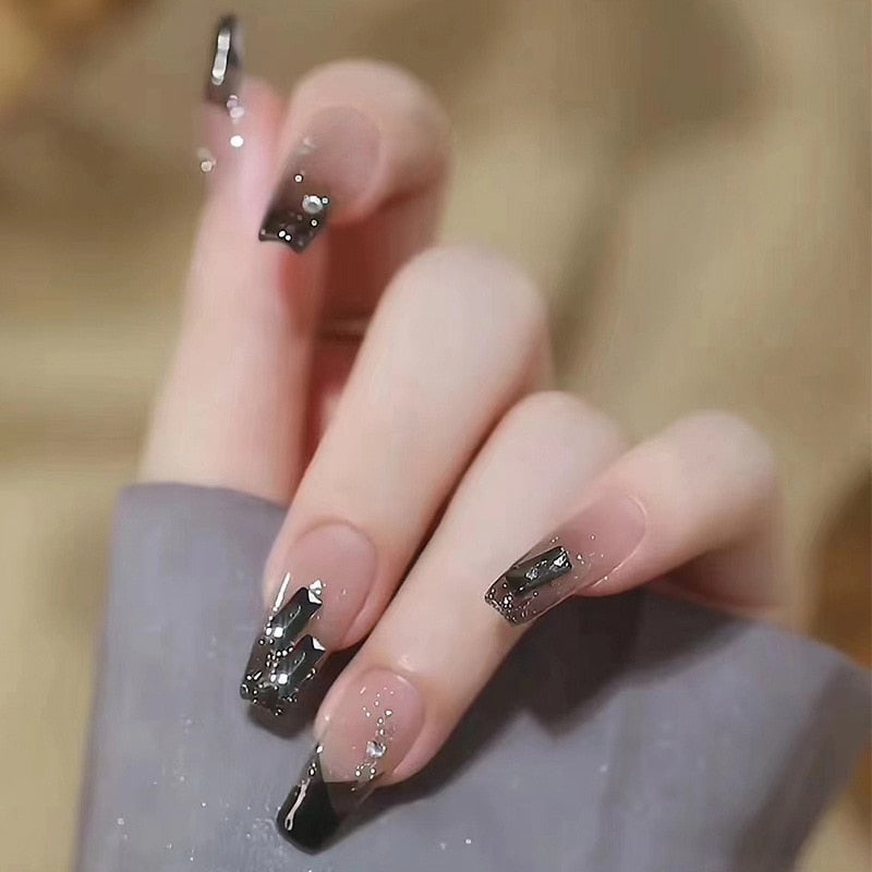 Short Angelic Press On Nails