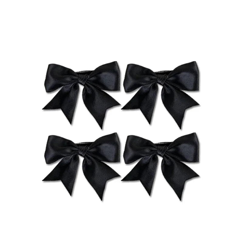 Silk Ribbon Bow Hair Clips