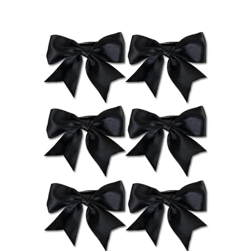 Silk Ribbon Bow Hair Clips