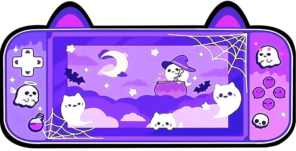Spooky Halloween Ghost Mouse Pad