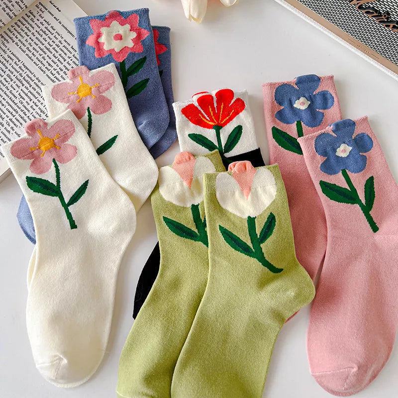 All Spring Socks Spring Flower Socks – By Coquette