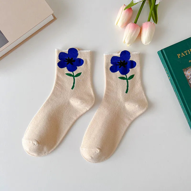 Spring Flower Socks 8