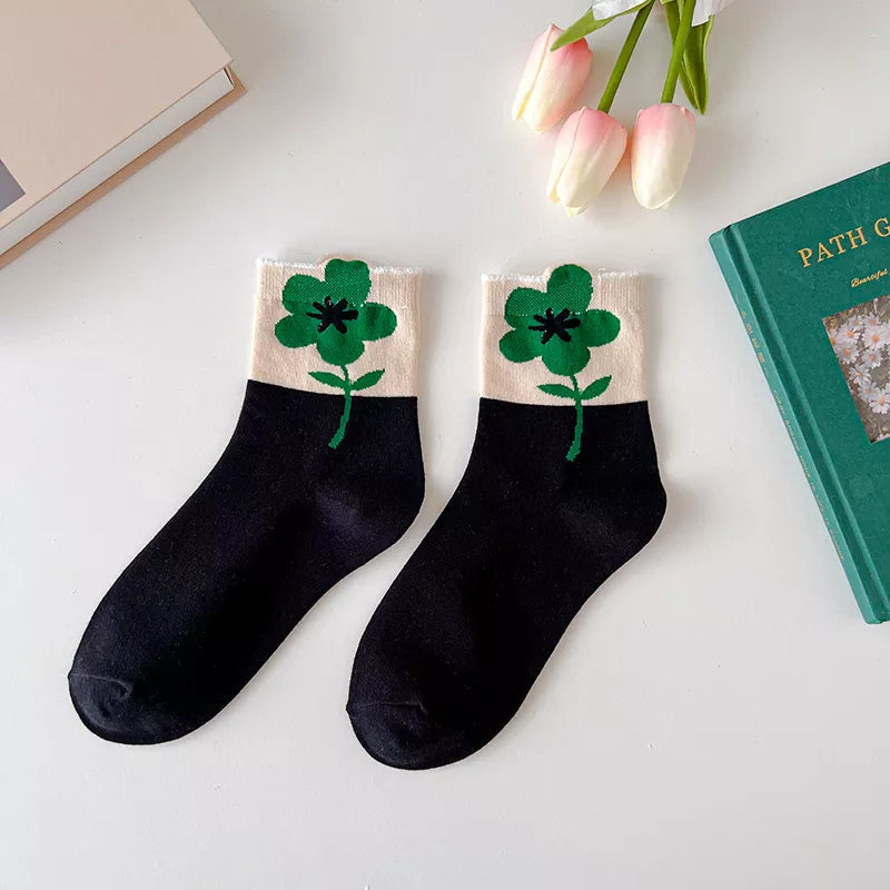 Spring Flower Socks 9