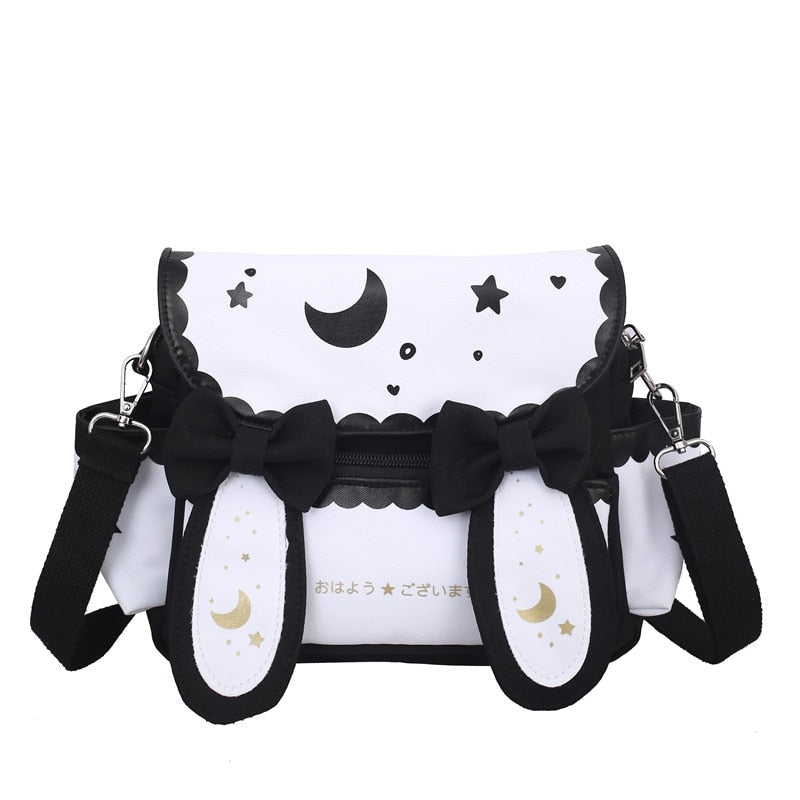 Star Bunny Purse Black