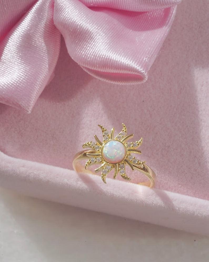 Opal Sun Jewelry Set