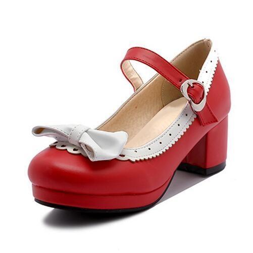 Sweet Doll Heels Red