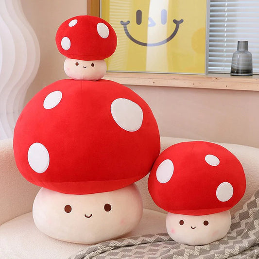 Sweet Toadstool Mushroom Plush
