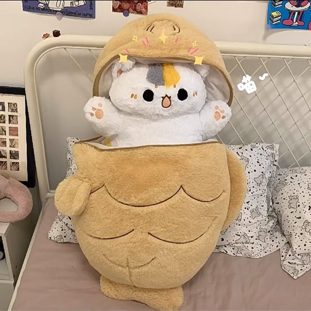 Taiyaki Kitten Plush