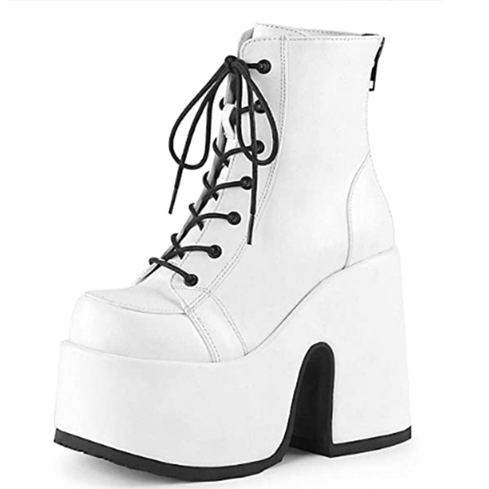 Ultra Baddie Booties White