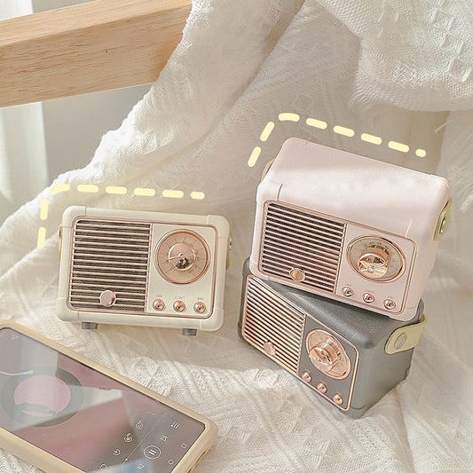 Mini Retro Radio Bluetooth Speaker