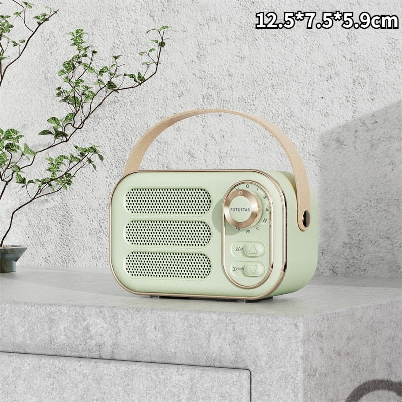 Mini Retro Radio Bluetooth Speaker