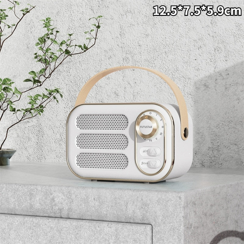 Mini Retro Radio Bluetooth Speaker