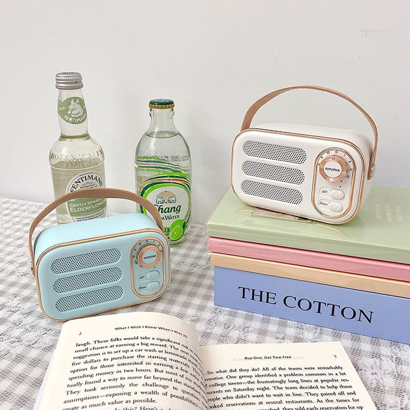 Mini Retro Radio Bluetooth Speaker