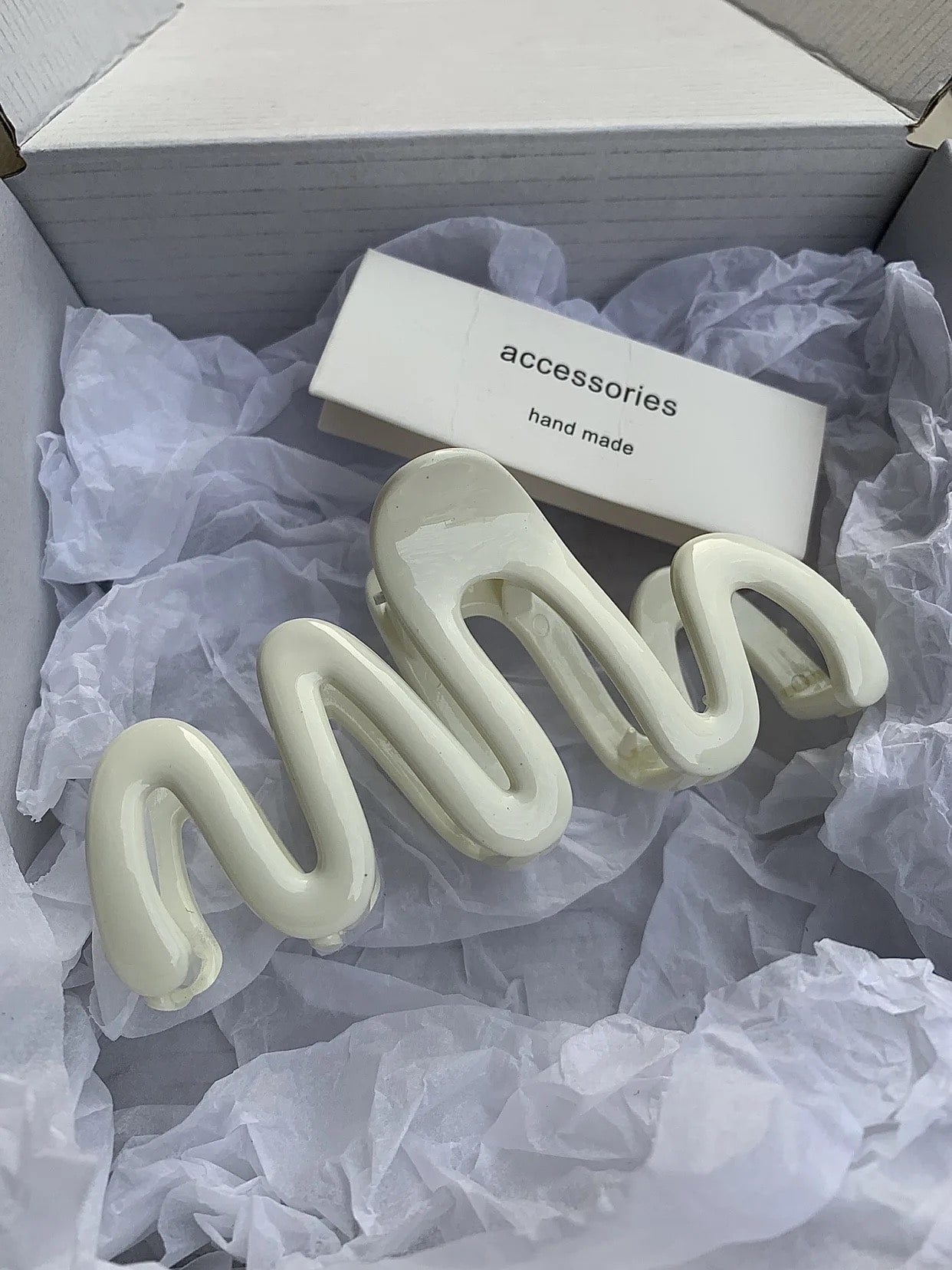 Colorful Jelly Wave Hairpin