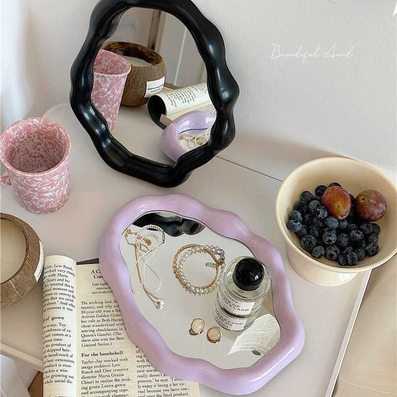 Pastel Wavy Mirror