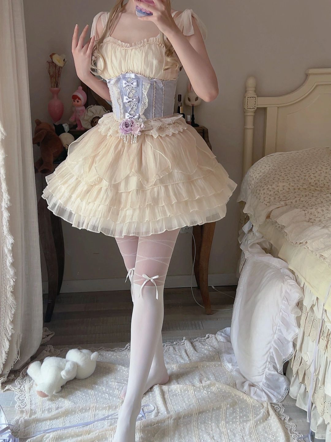 Ballet Lace Corset Lolita Dress