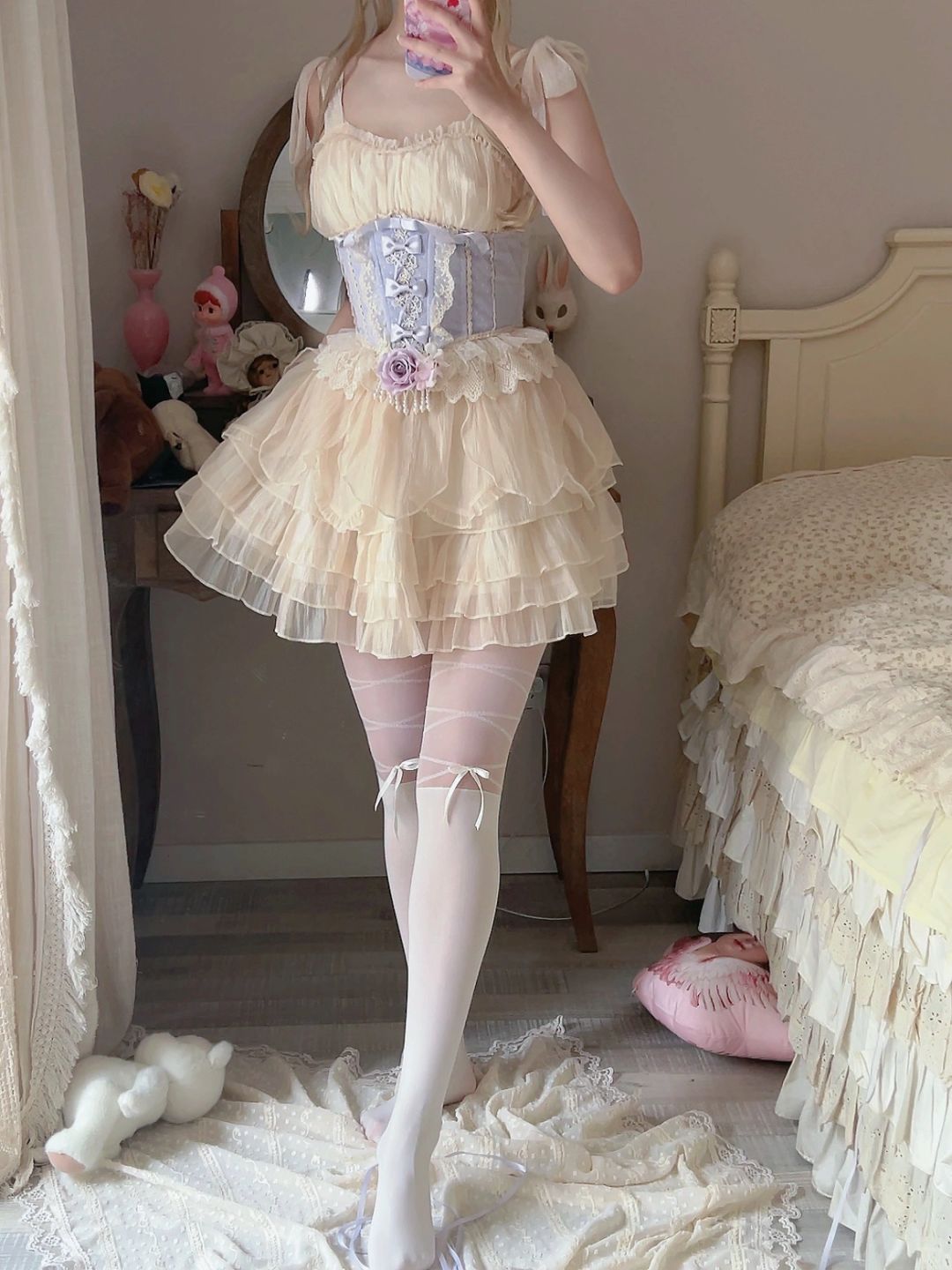 Ballet Lace Corset Lolita Dress