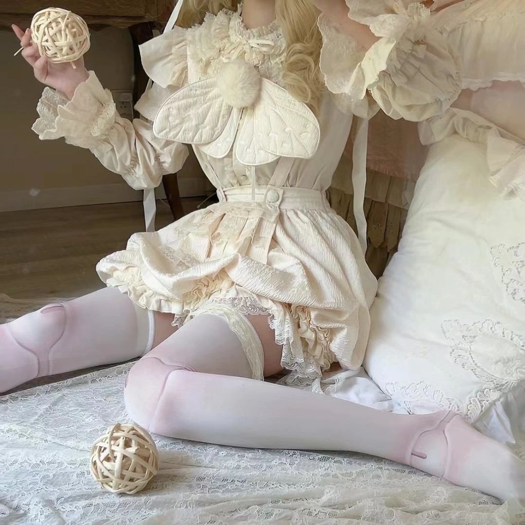 Moth Flower Bud Lolita Dress