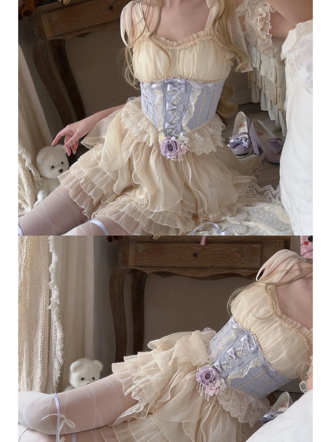 Ballet Lace Corset Lolita Dress