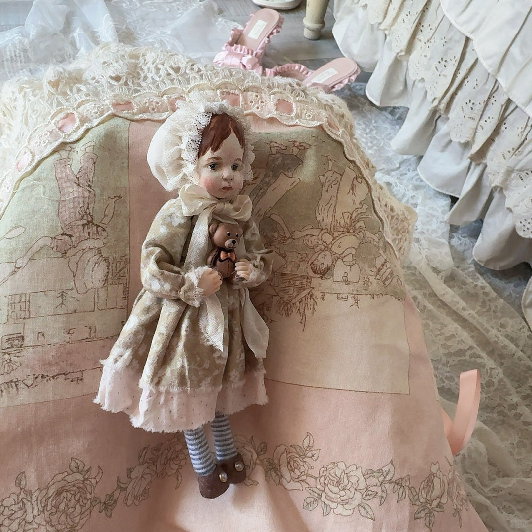 French Palace Lace Cotton Dress